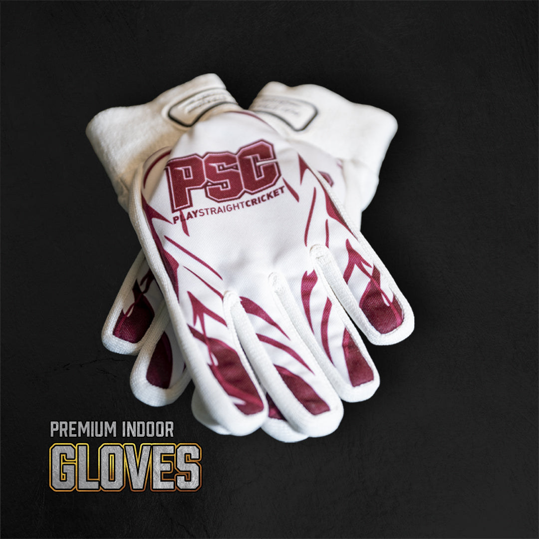 Indoor Cricket Gloves - Premium